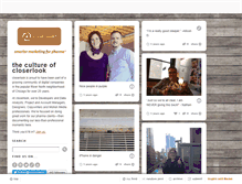 Tablet Screenshot of culture.closerlook.com